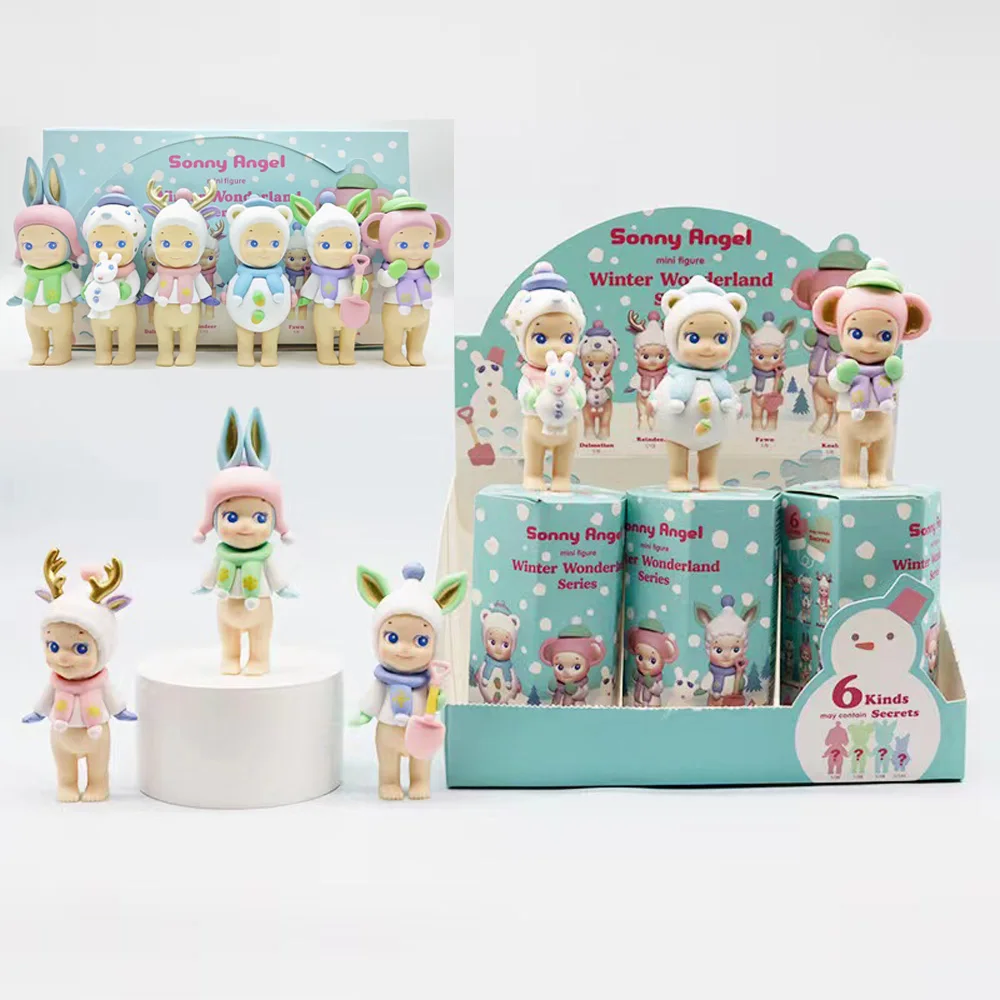New Sonny Angel Blind Box Winter Wonderland Series Mini Anime Figures Ornaments Dolls Fans Children Christmas Birthday Gift
New Sonny Angel Blind Box Winter Wonderland Series Mini Anime Figures Ornaments Dolls Fans Children Christmas Birthday Gift