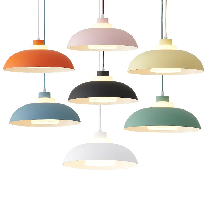Macaron LED Pendant Light Creative UFO New Nordic Simple and Bar Bedroom Bedside Office Classroom Dining Room Pendant Lamp
Macaron LED Pendant Light Creative UFO New Nordic Simple and Bar Bedroom Bedside Office Classroom Dining Room Pendant Lamp
