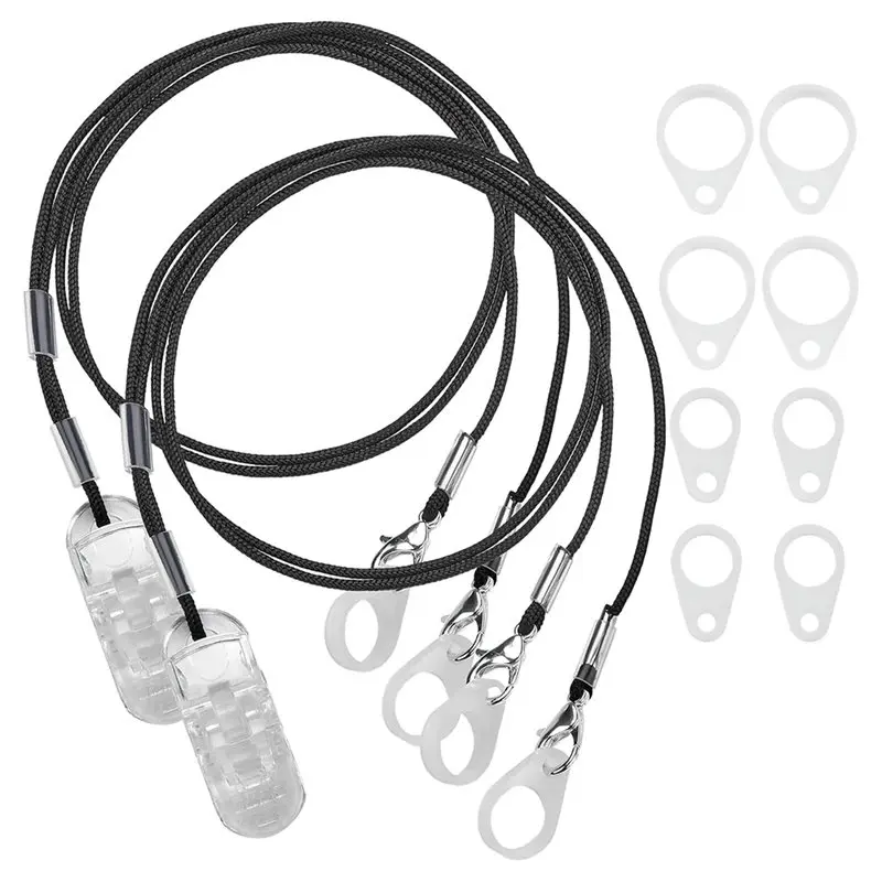ABUY Hearing Aid Clips Anti Lost Lanyard Cord Ideal For Behind The Ear Hearing Aids
ABUY Hearing Aid Clips Anti Lost Lanyard Cord Ideal For Behind The Ear Hearing Aids