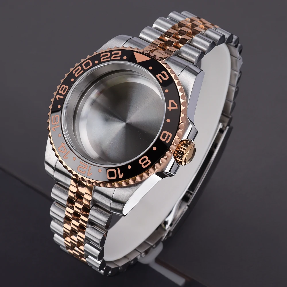 40mm Hight Quality Nh35 Watch Case Bracelet Sapphire Glass For SUB GMT YACHT Watch Spare Part Fit NH35 NH36 8215 2824 Movement
40mm Hight Quality Nh35 Watch Case Bracelet Sapphire Glass For SUB GMT YACHT Watch Spare Part Fit NH35 NH36 8215 2824 Movement