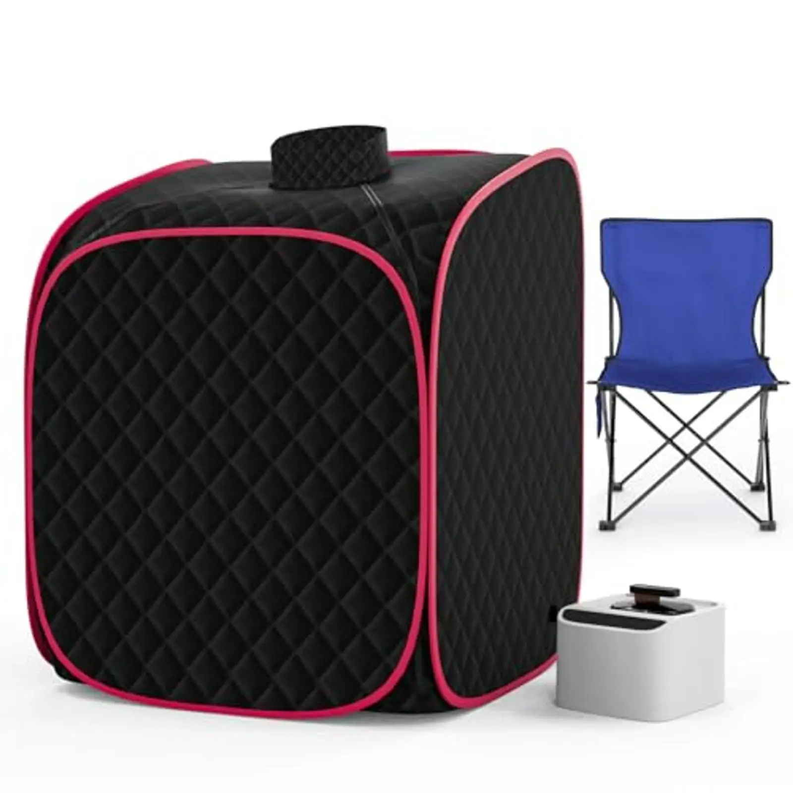Portable Steam Sauna at Home, 9 Levels Heating, Sauna Tent with Steamer & Folding Chair, Relaxation Detoxification Spa
Portable Steam Sauna at Home, 9 Levels Heating, Sauna Tent with Steamer & Folding Chair, Relaxation Detoxification Spa