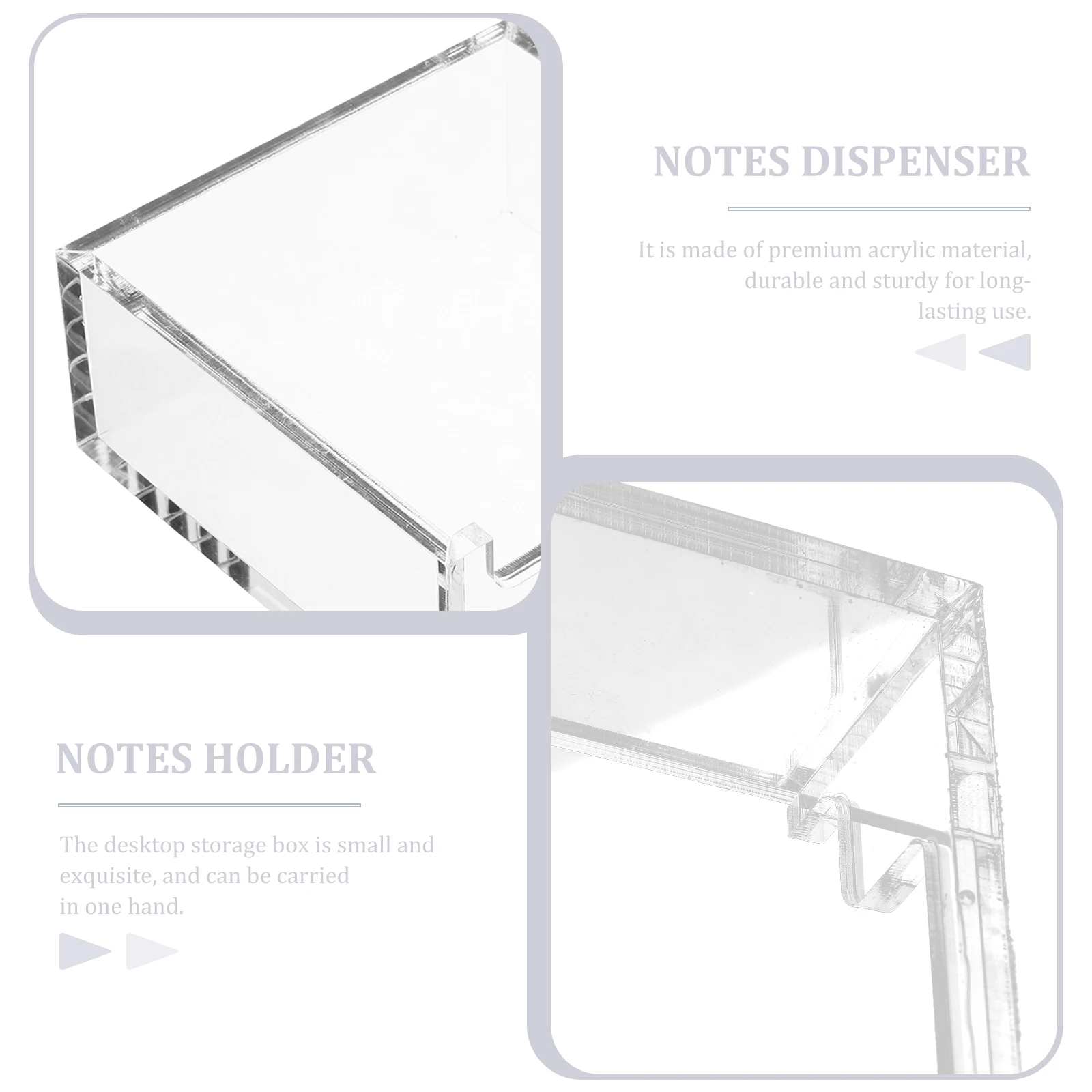 2Pcs Desktop Memo Pad Organizer Notes Holder Box Office Desk Accessories Small Exquisite Portable Notes Holder
2Pcs Desktop Memo Pad Organizer Notes Holder Box Office Desk Accessories Small Exquisite Portable Notes Holder