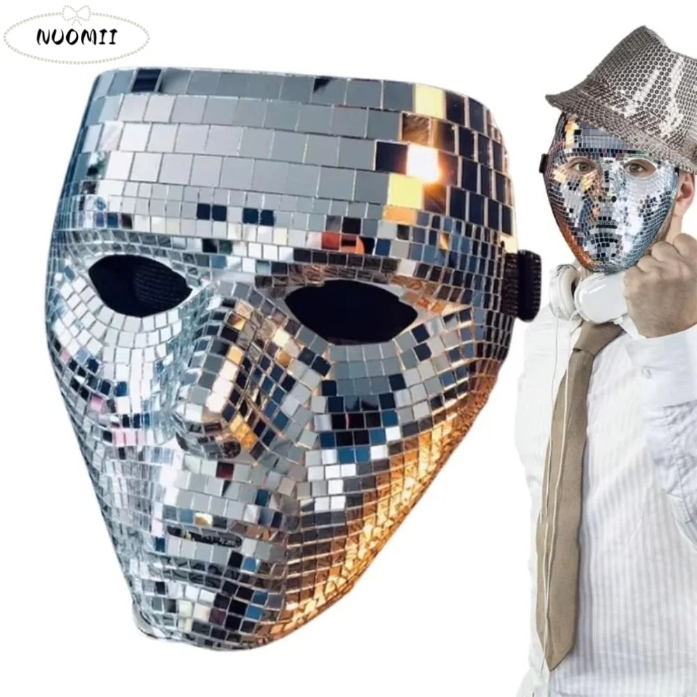 Маскарадная маска с блестками и зеркальным эффектом, полнолицевая/полулицевая, для ночного клуба, маска для глаз, реквизит для косплея, выпускного вечера, декор для дома и диджеев, для ночных клубов
Маскарадная маска с блестками и зеркальным эффектом, полнолицевая/полулицевая, для ночного клуба, маска для глаз, реквизит для косплея, выпускного вечера, декор для дома и диджеев, для ночных клубов