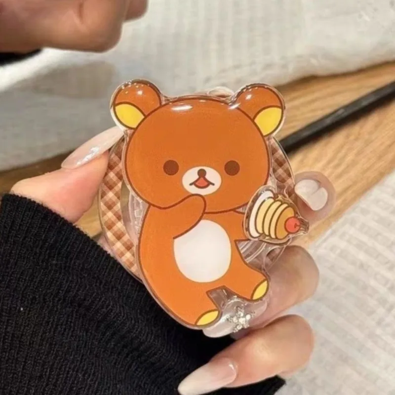 Милый 3D мультяшный держатель для телефона Rilakkuma: подставка-медведь с сильным магнитом для iPhone 17, 16, 15, 14, для стола и автомобиля
Милый 3D мультяшный держатель для телефона Rilakkuma: подставка-медведь с сильным магнитом для iPhone 17, 16, 15, 14, для стола и автомобиля