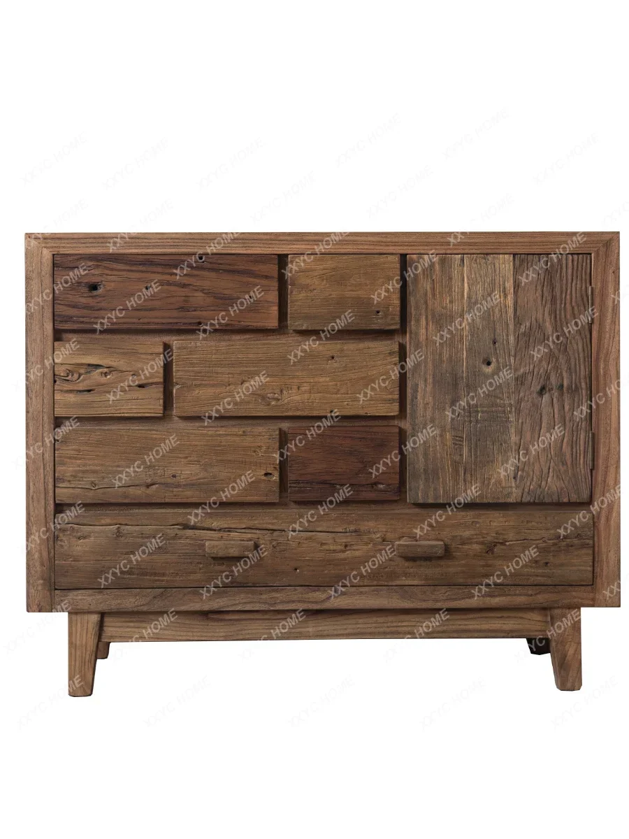 FG retro all-solid wood dining side cabinet, bed and breakfast club decorative storage cabinet
FG retro all-solid wood dining side cabinet, bed and breakfast club decorative storage cabinet