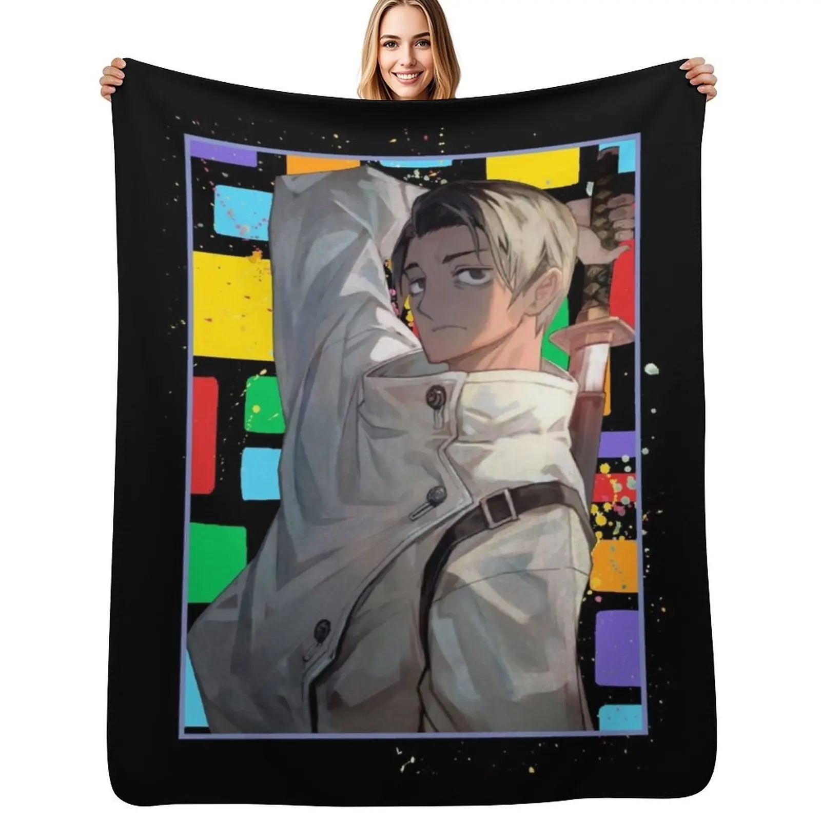 Yuta Okkotsu Block Anime design Throw Blanket Plush Fuzzy Cozy Blanket for Couch Sofa
Yuta Okkotsu Block Anime design Throw Blanket Plush Fuzzy Cozy Blanket for Couch Sofa
