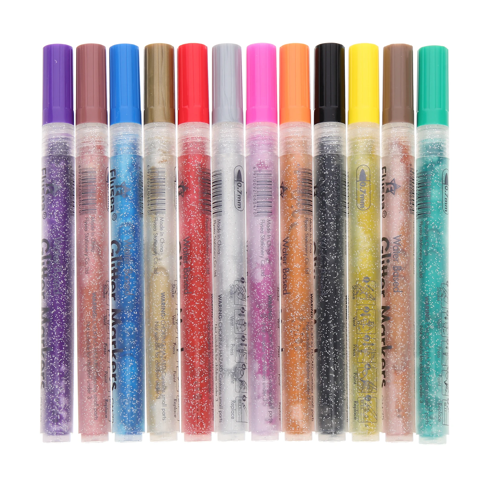 Glitter Paint Pens Colorful Highlighters Kids Crafts Multipurpose DIY Writing Pen ABS Material Long Use Shimmering Decor
Glitter Paint Pens Colorful Highlighters Kids Crafts Multipurpose DIY Writing Pen ABS Material Long Use Shimmering Decor