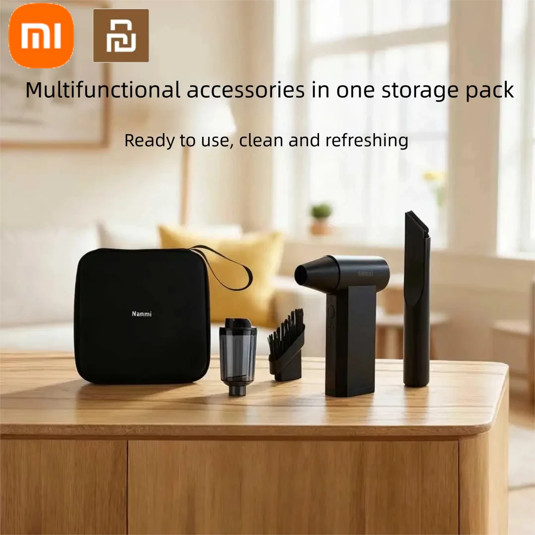 Xiaomi Youpin Nanmi Car Blowing and Suction Machine Cleaning Kit Cleaning Dust Removal Emergency Power Supply Car Tools
Xiaomi Youpin Nanmi Car Blowing and Suction Machine Cleaning Kit Cleaning Dust Removal Emergency Power Supply Car Tools