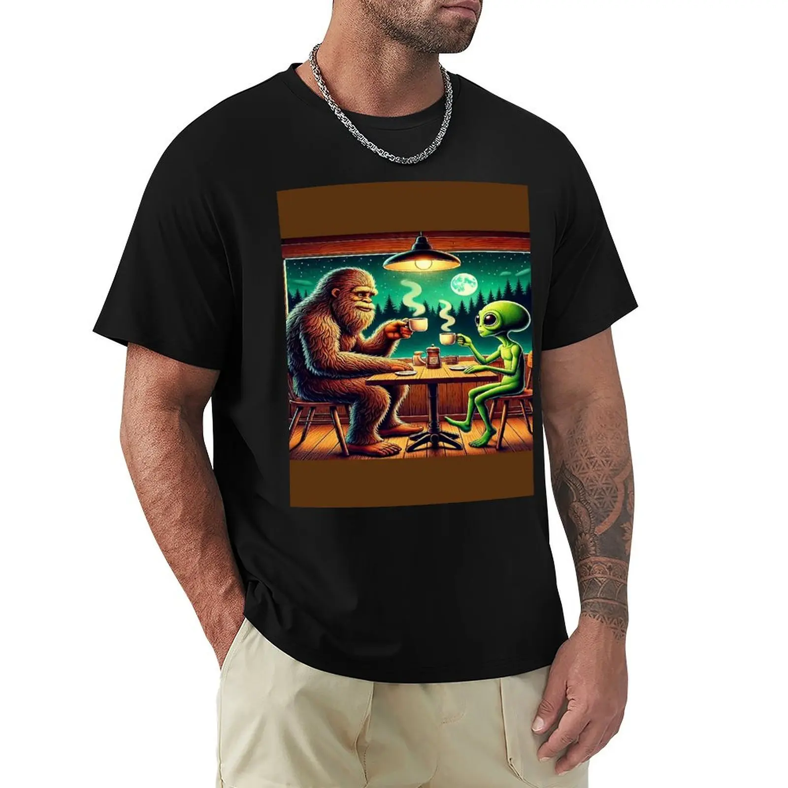 Coffee with Cryptids T-Shirt Sport Basic Moisture Wicking Tee
Coffee with Cryptids T-Shirt Sport Basic Moisture Wicking Tee