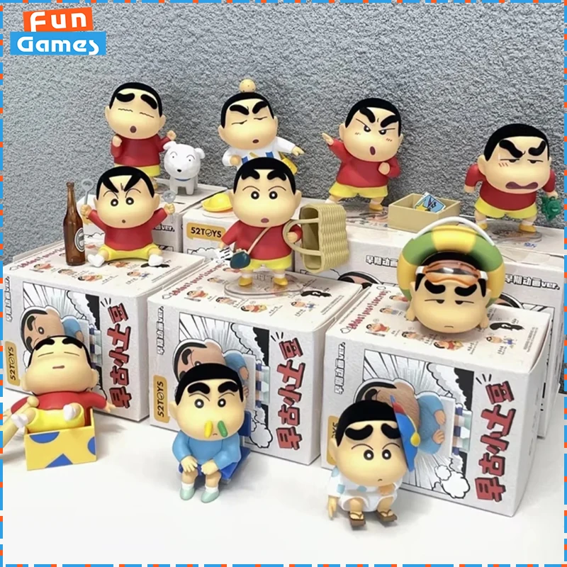 2025 New Miniso Blind Box PCrayon Shin-chan Small Potato Series Mystery Box Anime Figure Custom Ornament Kawaii Birthday Gifts
2025 New Miniso Blind Box PCrayon Shin-chan Small Potato Series Mystery Box Anime Figure Custom Ornament Kawaii Birthday Gifts