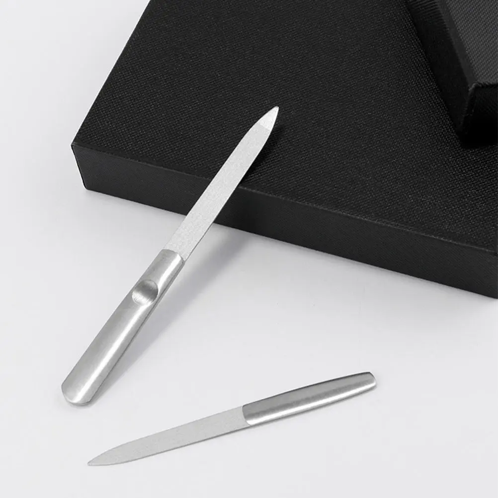 4PCS Stainless Steel Nail Files Durable Lightweight Manicure Tools Double Sided Shaper Compact Nail Art Supplies Trimming
4PCS Stainless Steel Nail Files Durable Lightweight Manicure Tools Double Sided Shaper Compact Nail Art Supplies Trimming