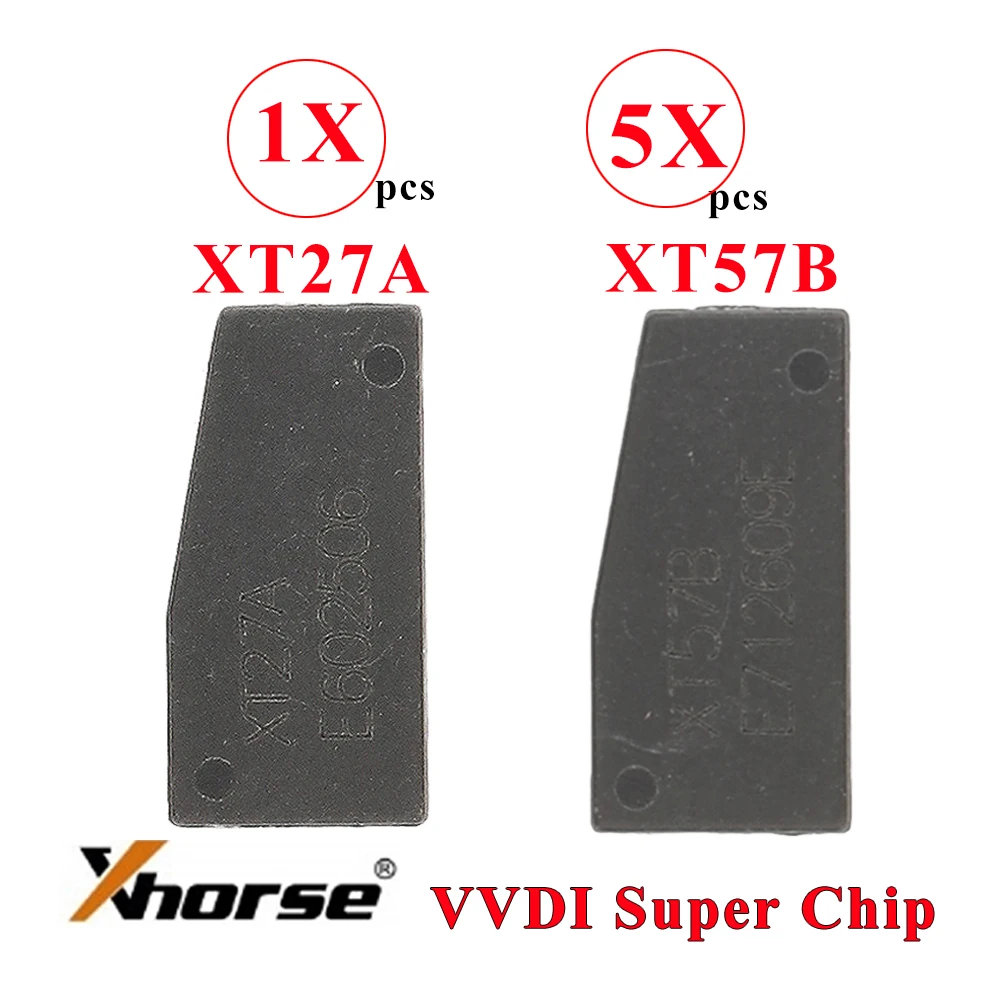 JYQ 1/5pcs Xhorse XT27A XT57B Super Chip Car Key Transponder Immo Chip For MINI KEY TOOL VVDI2 Universal 4A ID49 47 MQB 7935 T3
JYQ 1/5pcs Xhorse XT27A XT57B Super Chip Car Key Transponder Immo Chip For MINI KEY TOOL VVDI2 Universal 4A ID49 47 MQB 7935 T3