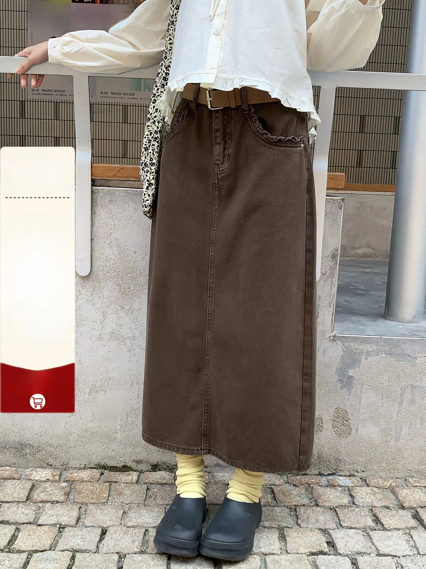 Новая осенняя женская универсальная повседневная длинная юбка миди Holli Korean Sle с высокой талией, прямого кроя, А-силуэта
Новая осенняя женская универсальная повседневная длинная юбка миди Holli Korean Sle с высокой талией, прямого кроя, А-силуэта