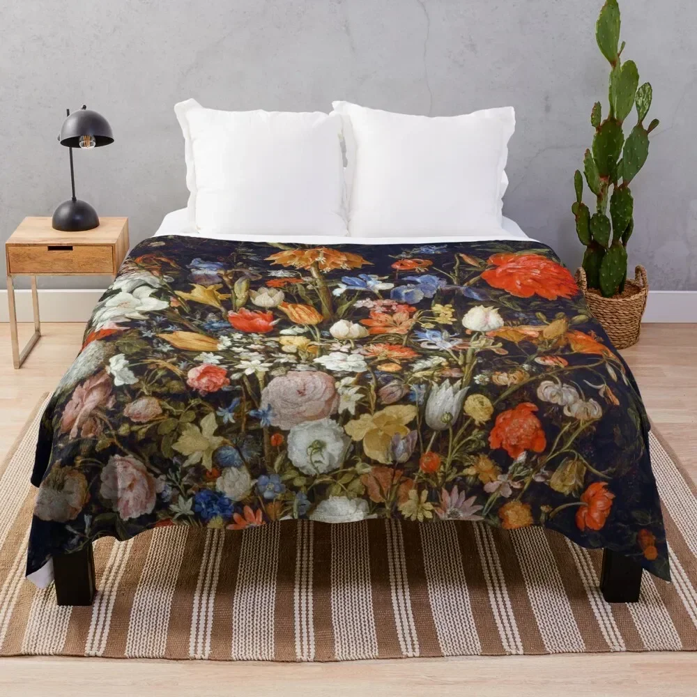 Jan Brueghel. Flowers in a Wooden Vessel Throw Blanket Stylish Couch Blanket for Home Living Room
Jan Brueghel. Flowers in a Wooden Vessel Throw Blanket Stylish Couch Blanket for Home Living Room