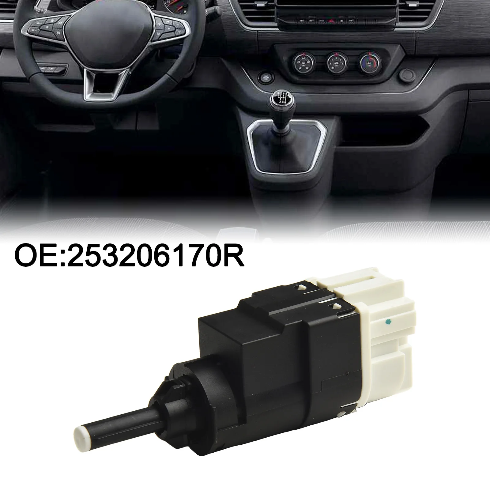 Выключатель стоп-сигнала для автомобилей Renault и Nissan с 4-контактным разъемом OEM 253206170R для удобной установки
Выключатель стоп-сигнала для автомобилей Renault и Nissan с 4-контактным разъемом OEM 253206170R для удобной установки