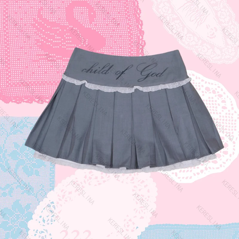 Кружевная мини-юбка Millennium Sweetheart Spicy Girls Style, летняя уличная модная удобная универсальная мини-юбка для отдыха
Кружевная мини-юбка Millennium Sweetheart Spicy Girls Style, летняя уличная модная удобная универсальная мини-юбка для отдыха