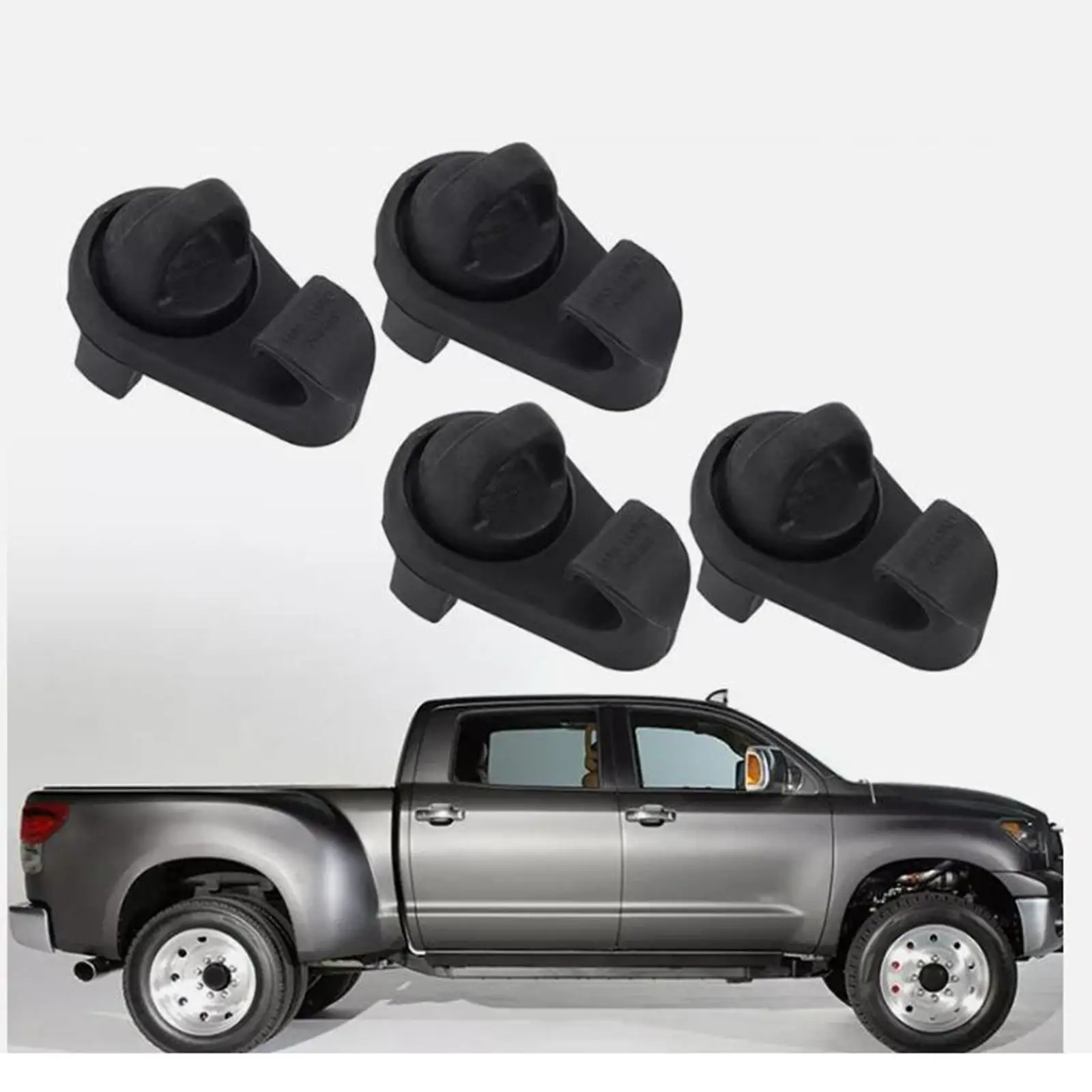 Truck Mini Tie Down Hook Plastic Bed Rail Cleats for Toyota for tacoma 2005-2021 for tundra Spare Parts
Truck Mini Tie Down Hook Plastic Bed Rail Cleats for Toyota for tacoma 2005-2021 for tundra Spare Parts