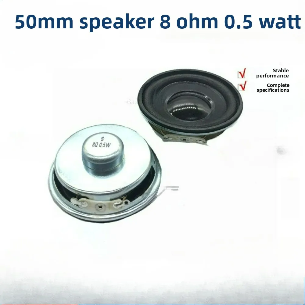 Round 50mm Radio Speaker 8Ω 0.5W High-Clarity Universal Audio Speaker for Voice Playback in Small Devices Clear Sound Output
Round 50mm Radio Speaker 8Ω 0.5W High-Clarity Universal Audio Speaker for Voice Playback in Small Devices Clear Sound Output