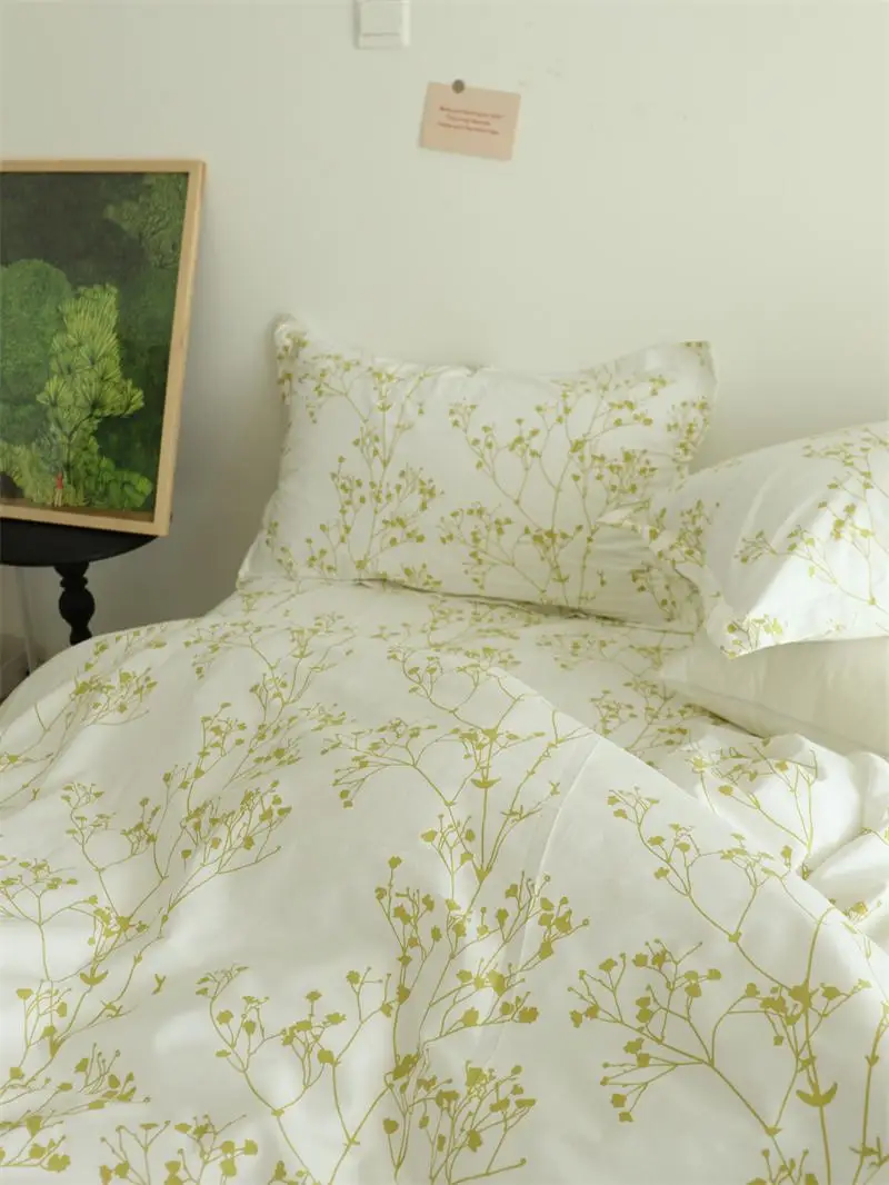 Hotel Bed 3-Piece 4-Piece Soft Modern Cotton Fitted Flat Set Breathable Bedding Nordic Pillowcase Cover Comfortable Duvet Sheet
Hotel Bed 3-Piece 4-Piece Soft Modern Cotton Fitted Flat Set Breathable Bedding Nordic Pillowcase Cover Comfortable Duvet Sheet