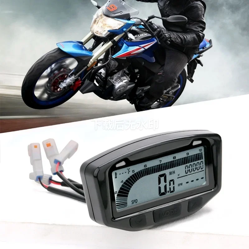 Universal Digital Speedometer Tachometer Kit Multi-Function Gauge Set for ATV UTV and Motorcycle Use
Universal Digital Speedometer Tachometer Kit Multi-Function Gauge Set for ATV UTV and Motorcycle Use