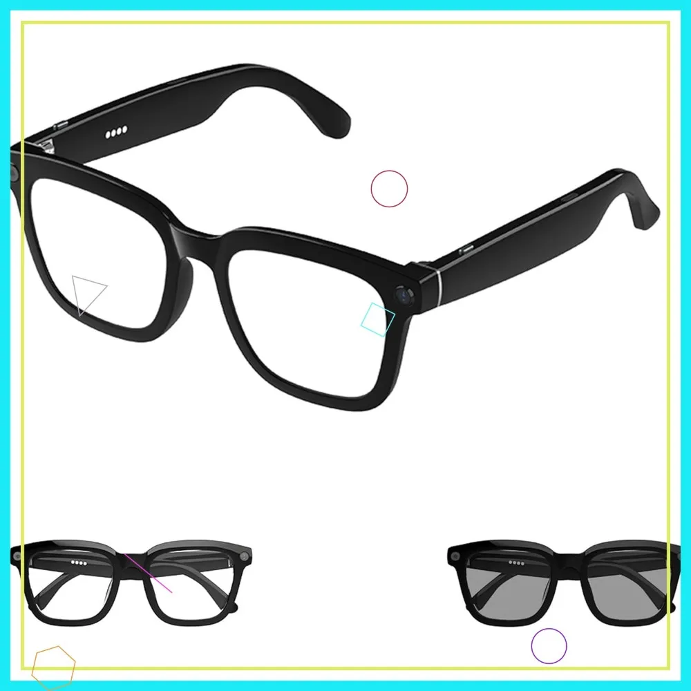 AI Smart Glasses with Camera, 4K HD Video, Real-Time Translation, Bluetooth, Color-Changing Lenses for Travel Sports Outdoor
AI Smart Glasses with Camera, 4K HD Video, Real-Time Translation, Bluetooth, Color-Changing Lenses for Travel Sports Outdoor