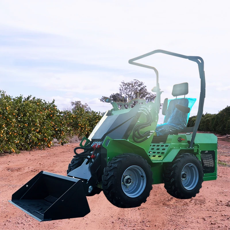 China EURO 5 EPA Mini Skid Steer Loader Multifunctional Small Skid Loader High Quality Wheel Loader for Sale
China EURO 5 EPA Mini Skid Steer Loader Multifunctional Small Skid Loader High Quality Wheel Loader for Sale