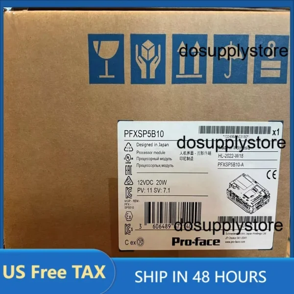 2026 Pro-face Pfxsp5b10 Processor Brand New Original Spot Plc
2026 Pro-face Pfxsp5b10 Processor Brand New Original Spot Plc