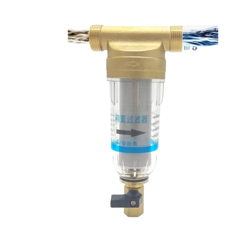 FOR Prefilter water filter First step of water purifier system 40micron stainless steel mesh prefiltro 3/4" Whole-house
FOR Prefilter water filter First step of water purifier system 40micron stainless steel mesh prefiltro 3/4" Whole-house