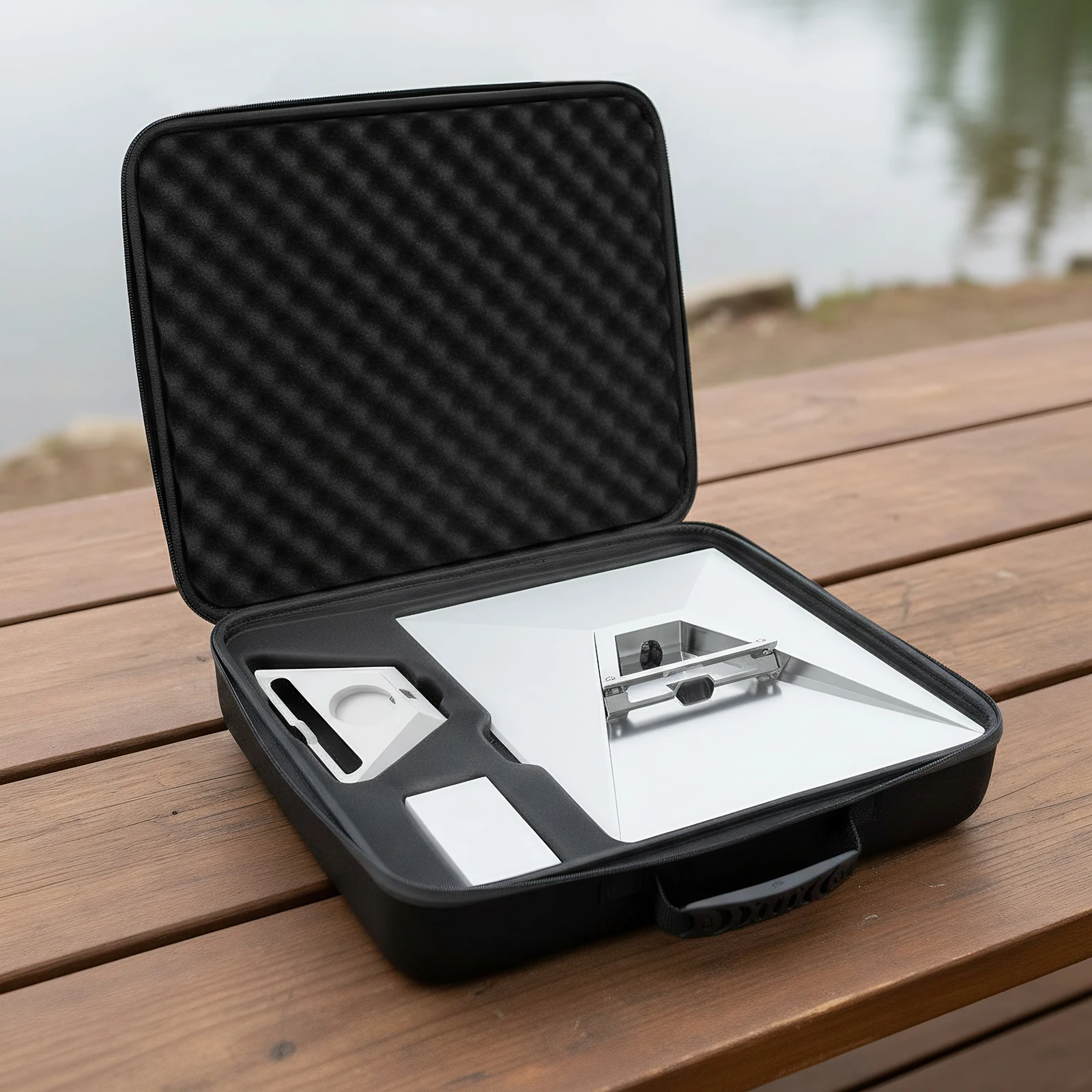 Прочный водонепроницаемый защитный кейс с ручкой и несколькими отделениями для аксессуаров Starlink Mini
Прочный водонепроницаемый защитный кейс с ручкой и несколькими отделениями для аксессуаров Starlink Mini