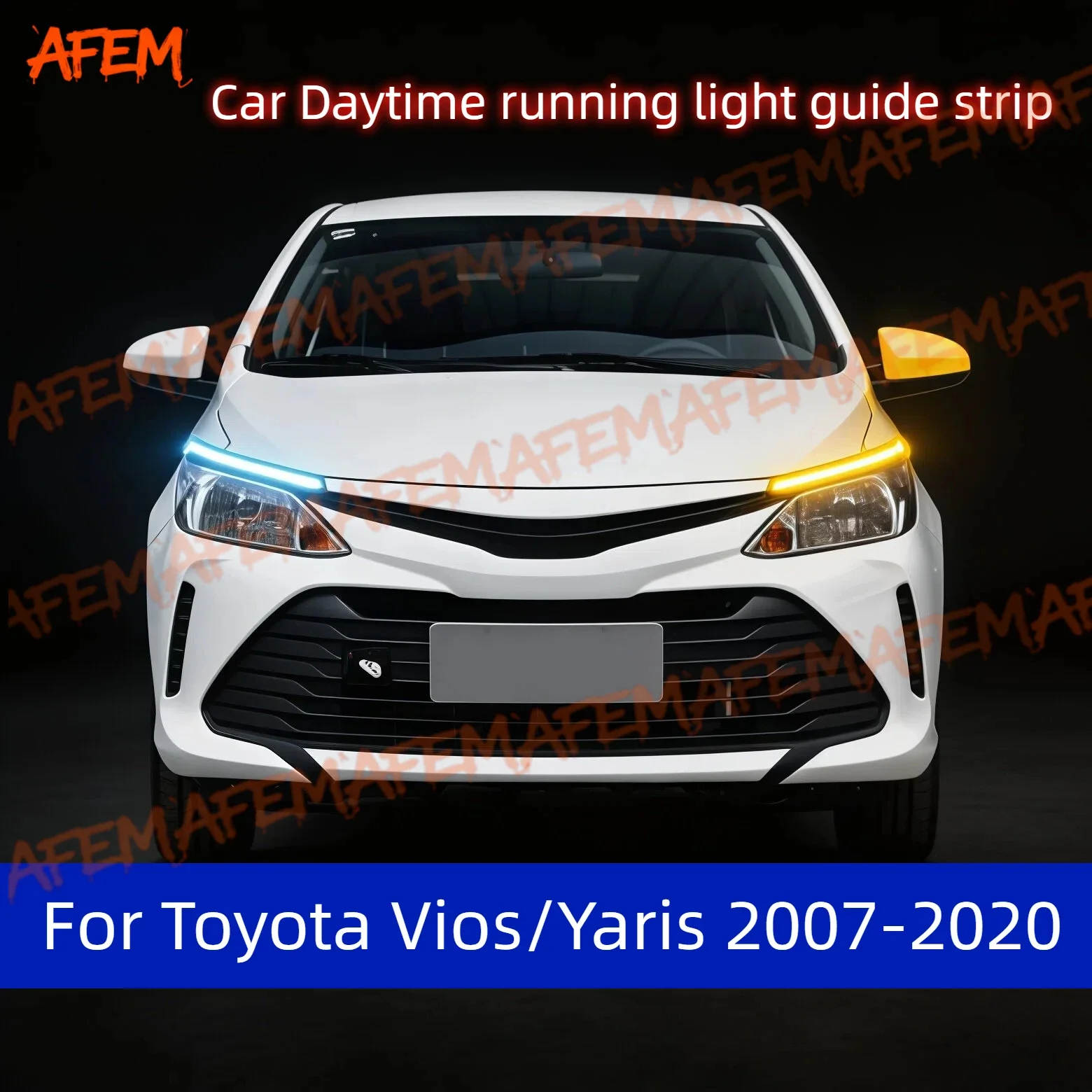 2Pcs 12V Led Guide Strip Headlight For Car Daytime Running Lights Turn Signal Bulb DRL For Toyota Vios/Yaris 2007-2020
2Pcs 12V Led Guide Strip Headlight For Car Daytime Running Lights Turn Signal Bulb DRL For Toyota Vios/Yaris 2007-2020