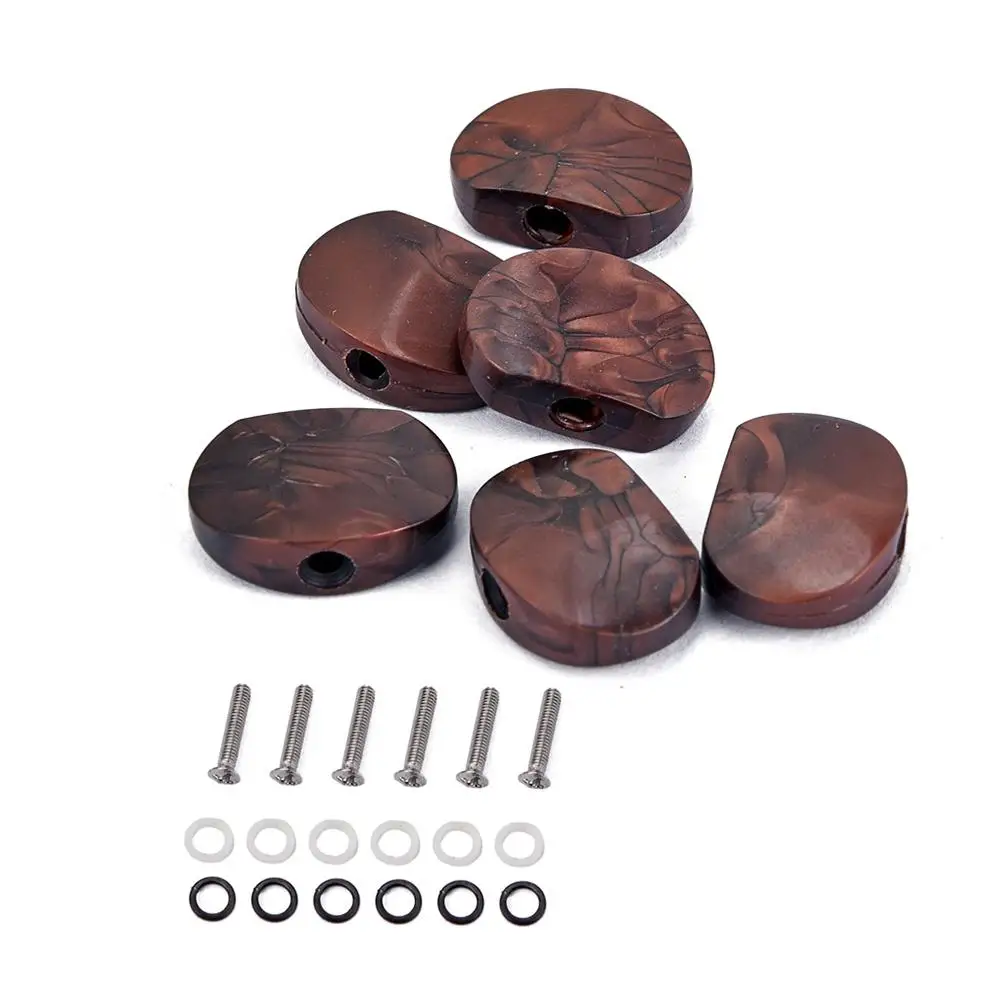6PCS Guitar Tuning Pegs Acoustic Electric Classical Machine Sealed Locking Tuners Brown Black White Parts
6PCS Guitar Tuning Pegs Acoustic Electric Classical Machine Sealed Locking Tuners Brown Black White Parts