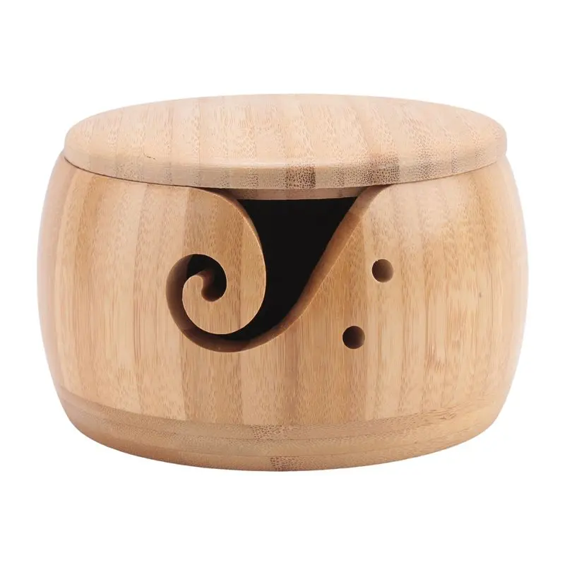 AEE8-Wooden Yarn Bowl,Yarn Bowls With Lid For Knitting Crochet Yarn Ball Holder For DIY Knitting Crocheting Crochet Kit
AEE8-Wooden Yarn Bowl,Yarn Bowls With Lid For Knitting Crochet Yarn Ball Holder For DIY Knitting Crocheting Crochet Kit