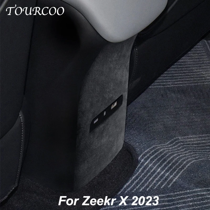 For Zeekr X 2023 Rear Suede Anti Kick Panel Protective Cover With Alcantara Interior Accessories
For Zeekr X 2023 Rear Suede Anti Kick Panel Protective Cover With Alcantara Interior Accessories