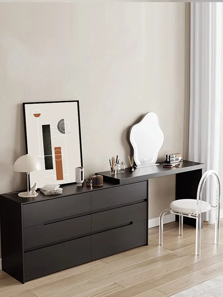 The dresser chest of drawers is integrated with a modern, simple and telescopic complexion
The dresser chest of drawers is integrated with a modern, simple and telescopic complexion