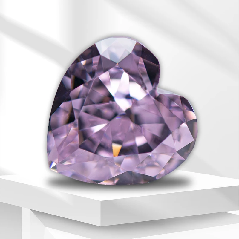 4k Crushed Ice Cut Cubic Zirconia Stone Light Pink Color Heart Shape Synthetic Gemstone 5A Lab CZ Gemstone Shiny Quality
4k Crushed Ice Cut Cubic Zirconia Stone Light Pink Color Heart Shape Synthetic Gemstone 5A Lab CZ Gemstone Shiny Quality
