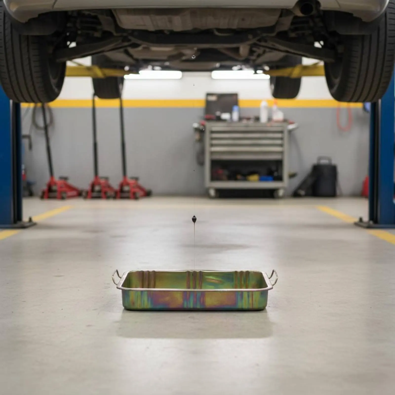 Metal Oil Drain Pan Thickened Automotive Drain Pan Auto Parts Tray Large Capacity Rust Resistant for Garage
Metal Oil Drain Pan Thickened Automotive Drain Pan Auto Parts Tray Large Capacity Rust Resistant for Garage