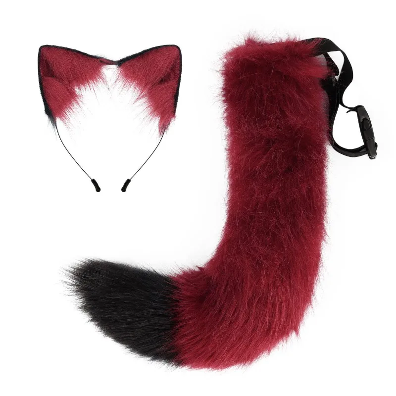 Halloween Fox Tail & Ears Set - Fluffy Faux Fur Costume Attachments Adjustable Belt Clip for Cosplay Rave Party
Halloween Fox Tail & Ears Set - Fluffy Faux Fur Costume Attachments Adjustable Belt Clip for Cosplay Rave Party