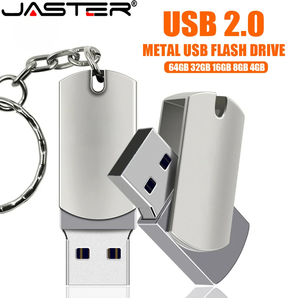 Metal Rotatable USB 2.0 Flash Drives 64GB High Speed Pen Drive 32GB 16GB Memory stick 8GB 4GB Business gift U disk for Laptop
Metal Rotatable USB 2.0 Flash Drives 64GB High Speed Pen Drive 32GB 16GB Memory stick 8GB 4GB Business gift U disk for Laptop
