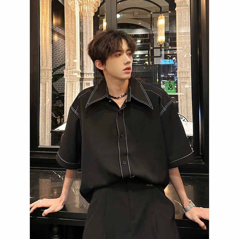 LAPPSTER Y2k Striped Korean Fashions Shirt Short Sleeve Summer Vintage Japanese Fashion Buy China Direct Blouses Button Shirts
LAPPSTER Y2k Striped Korean Fashions Shirt Short Sleeve Summer Vintage Japanese Fashion Buy China Direct Blouses Button Shirts