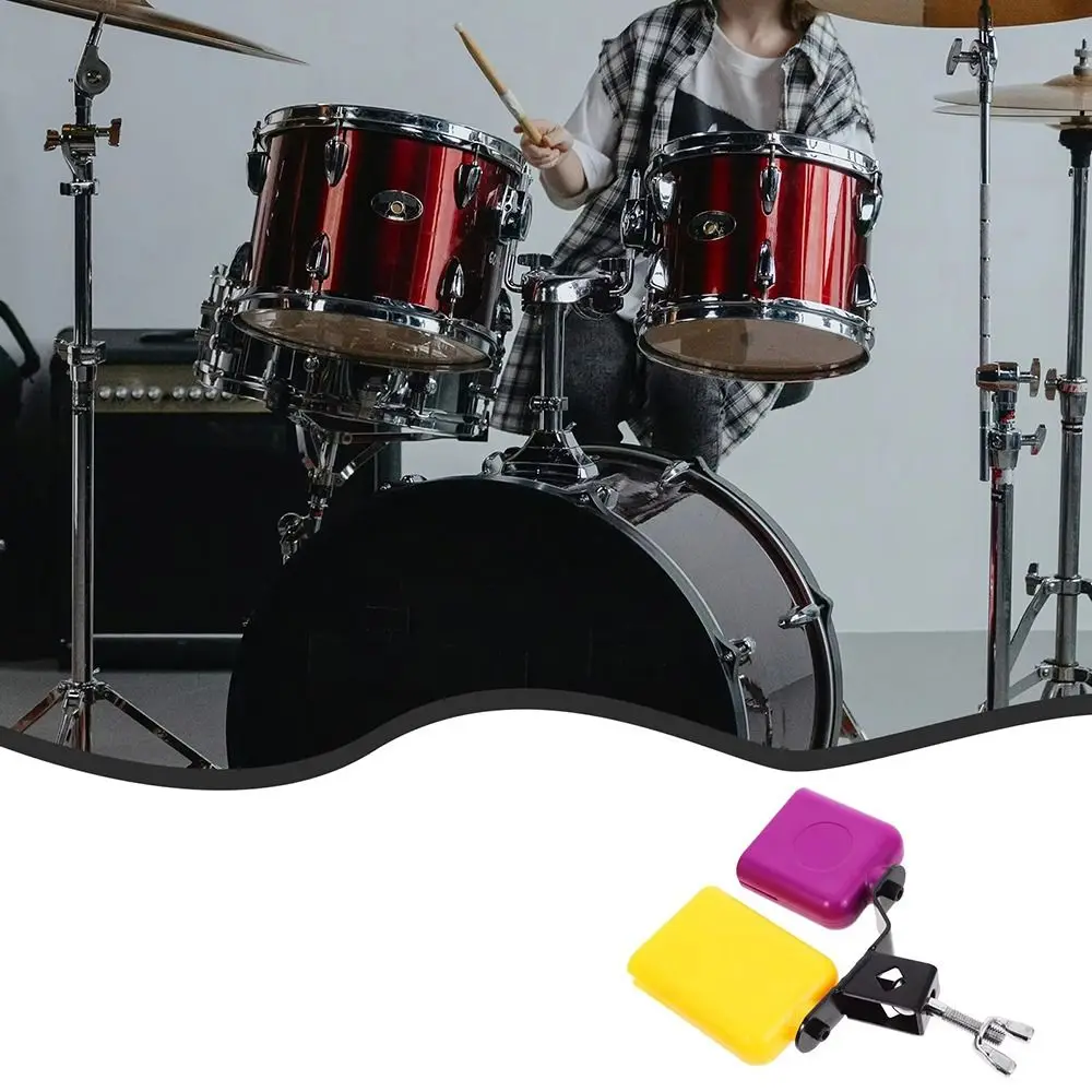 Drum Accessories Double Sambago Bell Latin Music Metal Plastic Percussion Instrument Part High Low Sound Knocker
Drum Accessories Double Sambago Bell Latin Music Metal Plastic Percussion Instrument Part High Low Sound Knocker