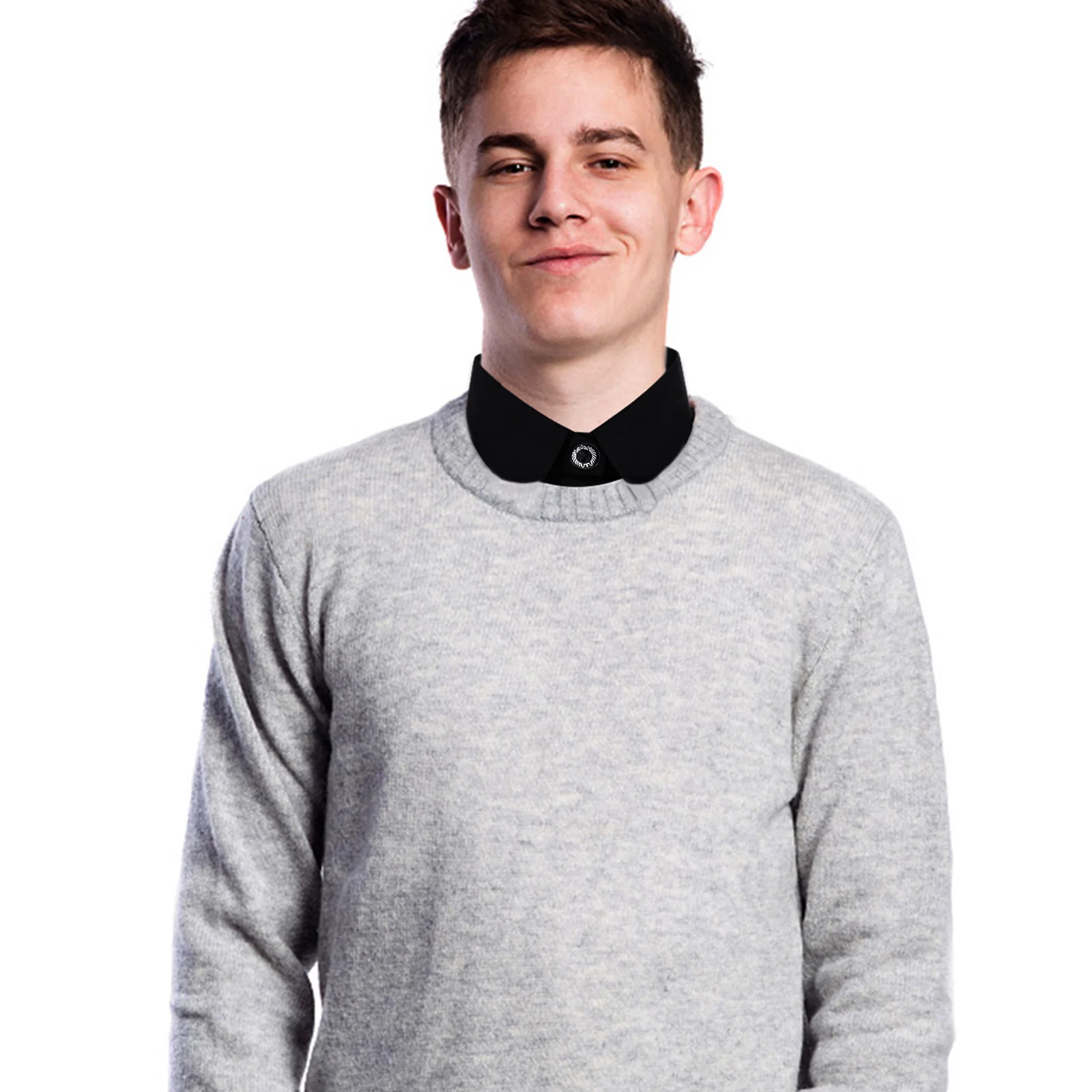 2 Pcs False Collar Pure Cotton Shirt Lady Blouse Detachable Decorative DIY Round Clothes Accessories Black White
2 Pcs False Collar Pure Cotton Shirt Lady Blouse Detachable Decorative DIY Round Clothes Accessories Black White