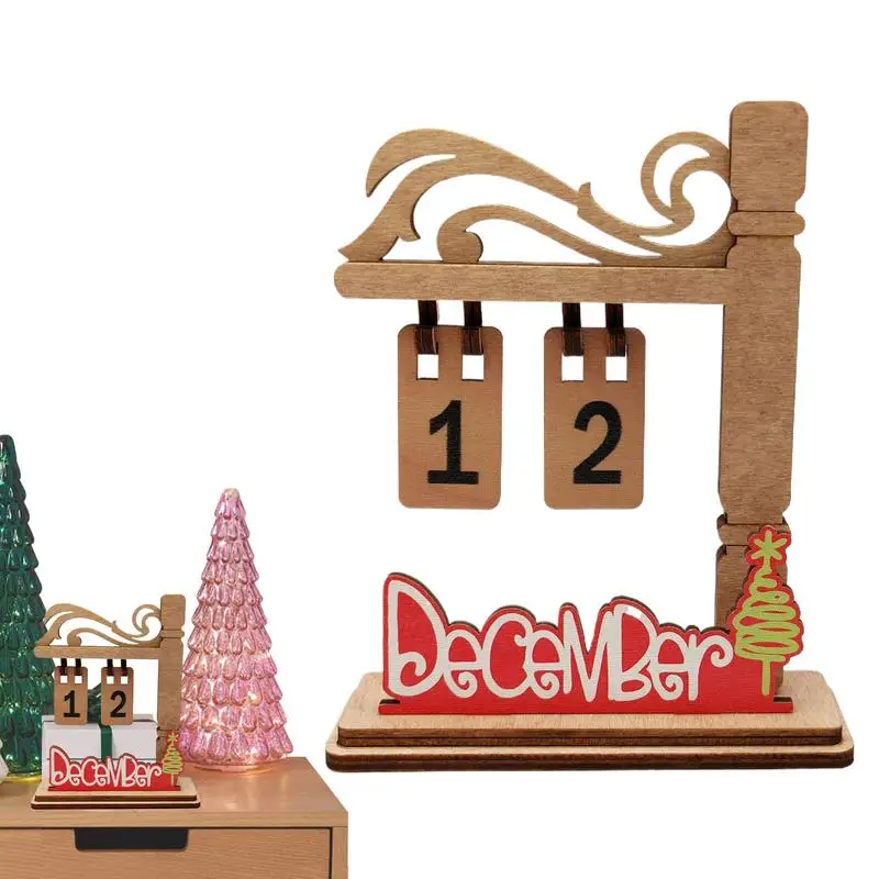 Wooden Calendar Decoration Christmas Countdown Calendar Wooden Advent Calendar Reusable Creative Desktop Calendar Standing Home
Wooden Calendar Decoration Christmas Countdown Calendar Wooden Advent Calendar Reusable Creative Desktop Calendar Standing Home