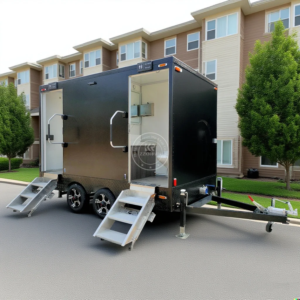 Portable Restrooms Trailer Outdoor Mobile Plastic Toilet Trailer Bathroom Trailer Washroom Camping Toilet for Sale
Portable Restrooms Trailer Outdoor Mobile Plastic Toilet Trailer Bathroom Trailer Washroom Camping Toilet for Sale