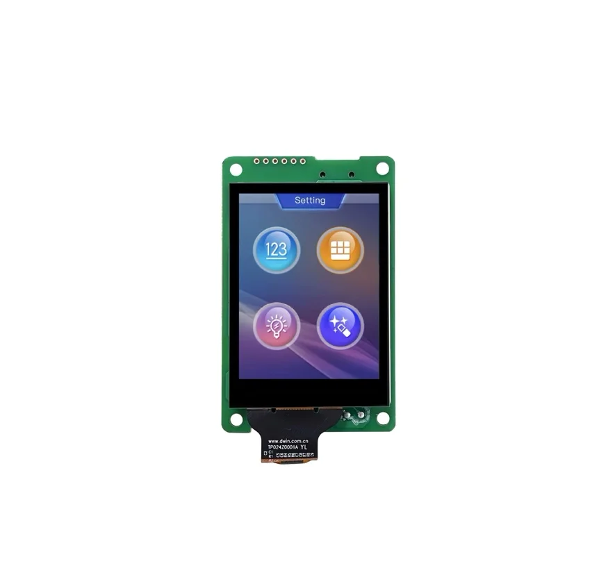 2026 DWIN 2.4 Inch 320*240 Tft LCD Module Display Capacitive Lcd Touch Screen UART Serial Port Lcd Panel for Plc