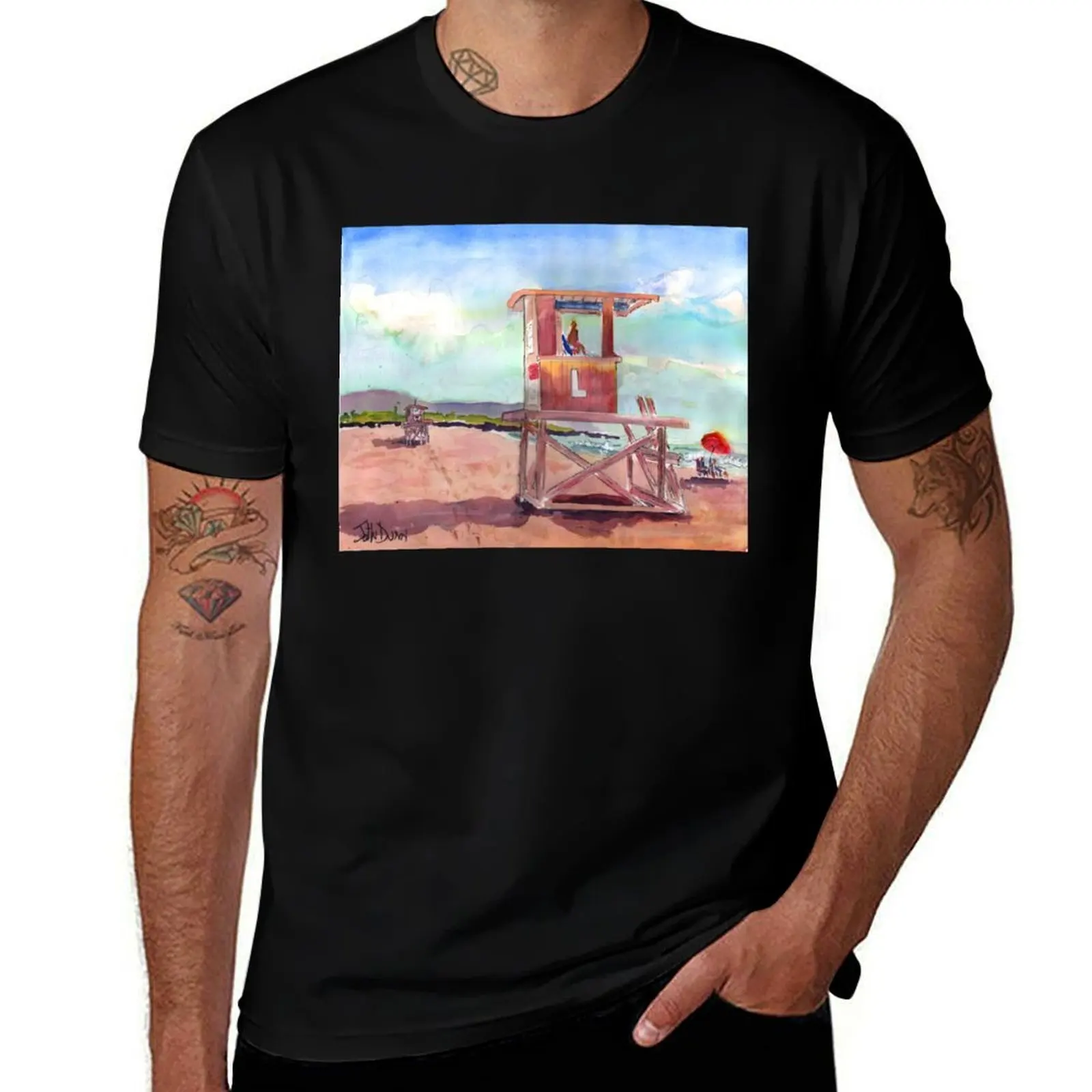 L' Street Tower T-Shirt All Match Print Short Sleeve Top
L' Street Tower T-Shirt All Match Print Short Sleeve Top