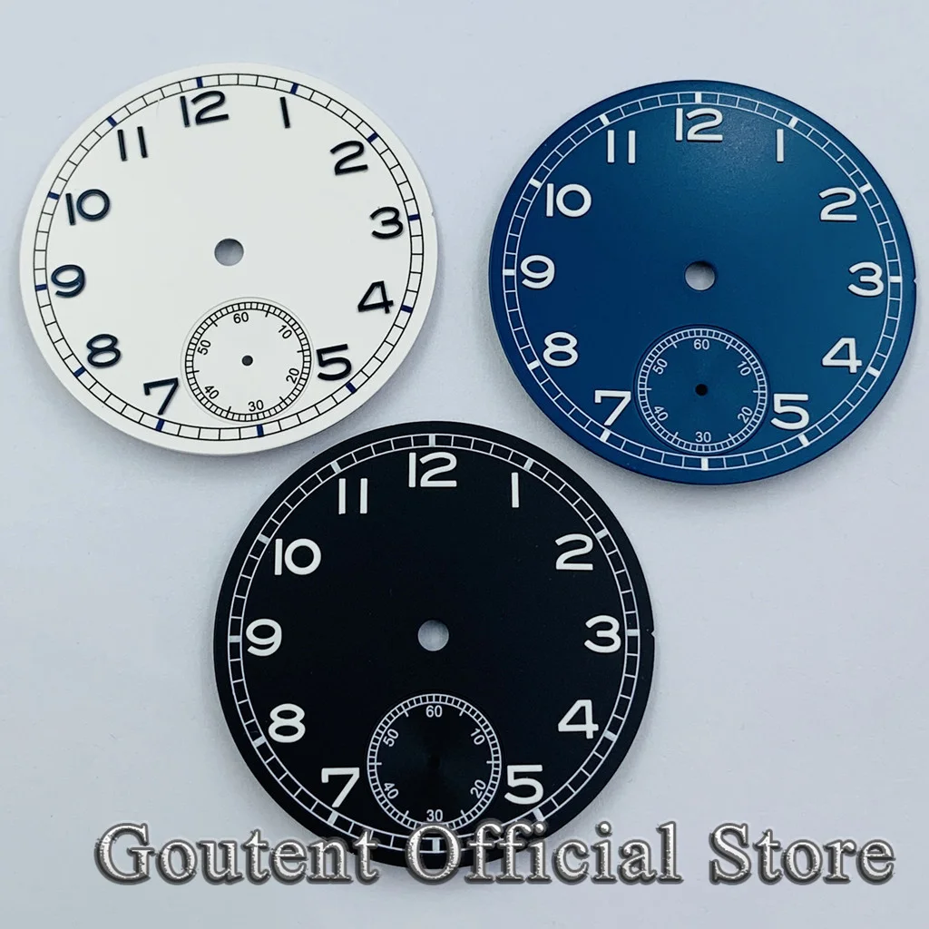 Goutent new 37mm Sterile Black White Blue Watch Dial Fit ETA 6498 ST36 movement Watch Parts Watch accessories
Goutent new 37mm Sterile Black White Blue Watch Dial Fit ETA 6498 ST36 movement Watch Parts Watch accessories