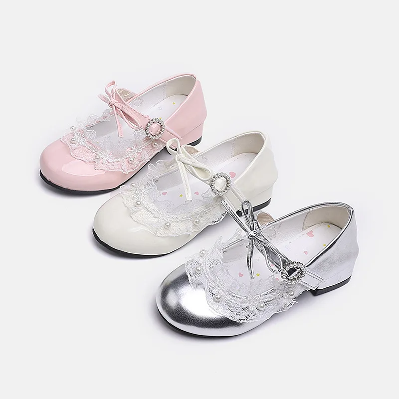 Mumoresip Girl's High Heel Shoes Lolita Princess Lace Children’s Leather Shoes for Wedding Party Non-slip Kids Mary Jane Shoes
Mumoresip Girl's High Heel Shoes Lolita Princess Lace Children’s Leather Shoes for Wedding Party Non-slip Kids Mary Jane Shoes