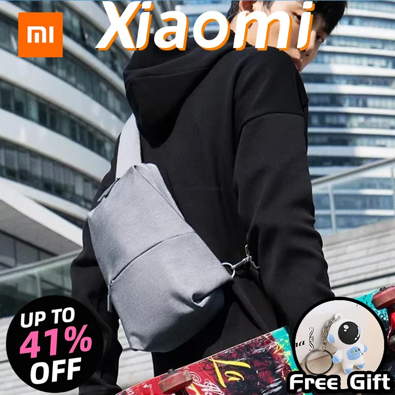 Новый рюкзак XIAOMI Mi, сумка на ремне, портативная нагрудная сумка для отдыха, маленький размер, 4 л, сумка через плечо, женский и мужской рюкзак, сумка через плечо
Новый рюкзак XIAOMI Mi, сумка на ремне, портативная нагрудная сумка для отдыха, маленький размер, 4 л, сумка через плечо, женский и мужской рюкзак, сумка через плечо