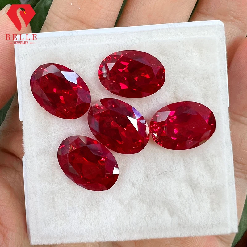 Lab Grown Ruby Brilliant Oval Cut Hot Sale Natural Cut Lab Grown Ruby VVS1 AGL Certificated Diamond Beads Jewelry Making Charms
Lab Grown Ruby Brilliant Oval Cut Hot Sale Natural Cut Lab Grown Ruby VVS1 AGL Certificated Diamond Beads Jewelry Making Charms