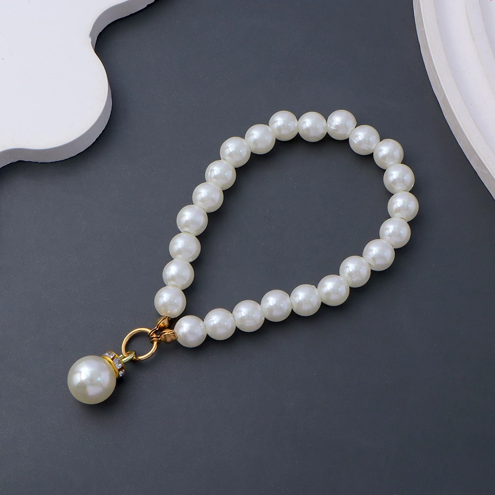 Anti-Drop Mobile Phone Chain Hanging Cord Keychains Beaded Pearl Lanyard Anti-Lost Keyrings Phone Case Chain Jewelry Gifts
Anti-Drop Mobile Phone Chain Hanging Cord Keychains Beaded Pearl Lanyard Anti-Lost Keyrings Phone Case Chain Jewelry Gifts